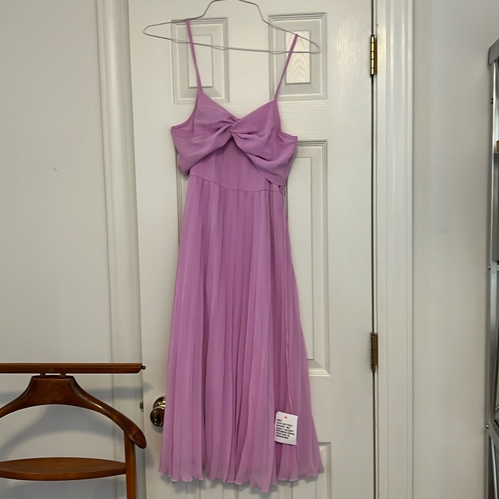 NWT ASOS Purple spaghetti strap purple dress